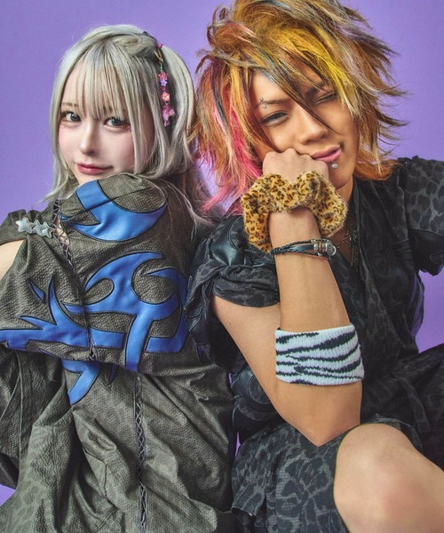 GALFY(ガルフィー)の「GALFY(ガルフィー)フェイクちりめんトライバル模様 甚平 メンズ レディース ユニセックス(浴衣・メンズ・ホワイト/ブラック/グレイッシュベージュ・L)」の9枚目の写真