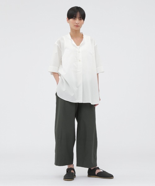 MHL.（エムエイチエル）の「LIGHTWEIGHT COTTON NYLON TWILL