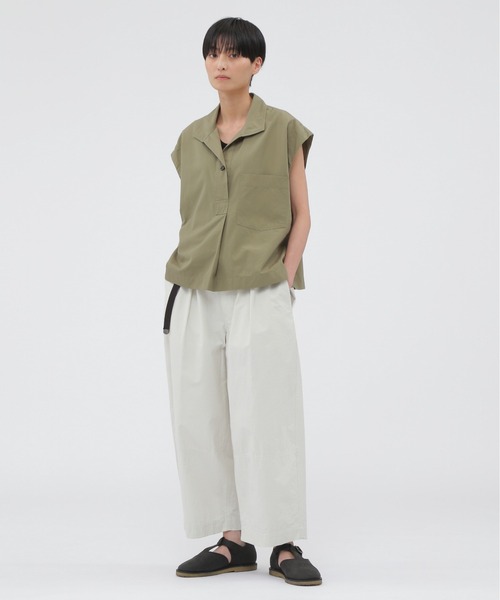 MHL.（エムエイチエル）の「LIGHTWEIGHT COTTON NYLON TWILL