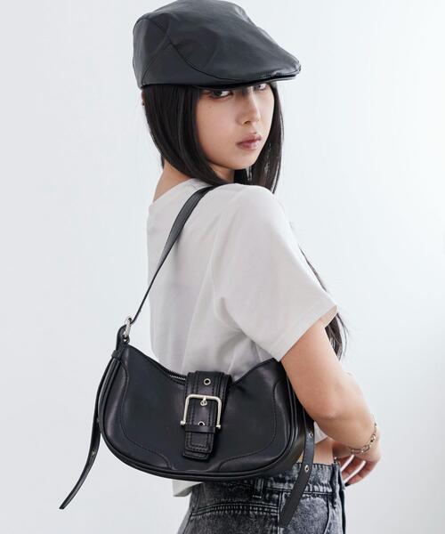 WEGO(ウィゴー)の「WEGO/ロゴパッチショートT(Tシャツ/カットソー・レディース・ブラック/ホワイト・FREE)」の12枚目の写真