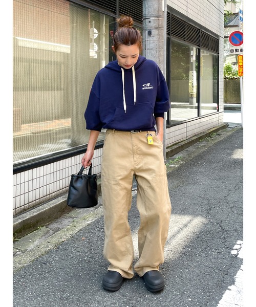 Ungrid（アングリッド）の「ポケットデザイン巾着レザーバッグ（ショルダーバッグ・レディース・ブラック・FREE）」の18枚目の写真