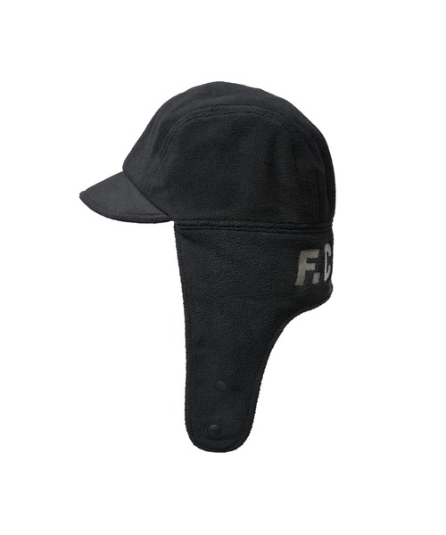 F.C.Real Bristol（エフシーレアルブリストル）の「FLEECE FLIGHT CAP（キャップ・メンズ・ブラック/ライトブルー・FREE）」の8枚目の写真