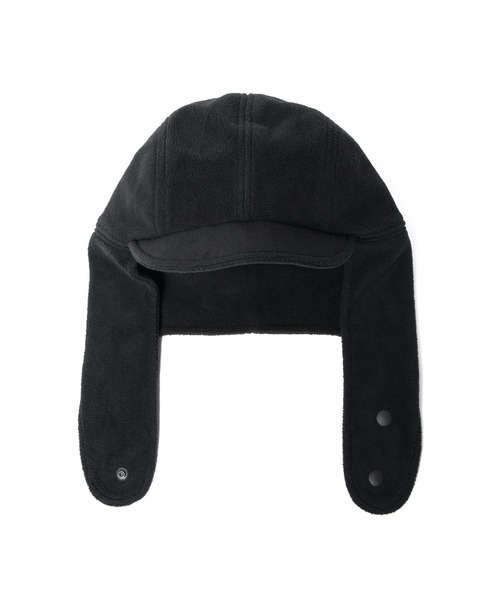 F.C.Real Bristol（エフシーレアルブリストル）の「FLEECE FLIGHT CAP（キャップ・メンズ・ブラック/ライトブルー・FREE）」の11枚目の写真