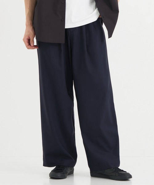 MARKAWARE/マーカウェア】TRIPLE PLEATED EASY TROUSERS