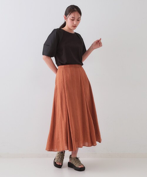 OPAQUE.CLIP（オペークドットクリップ）の「ボリュームソールスポーティサンダル（サンダル・レディース・チャコールグレー/ブラック/ブラウン系・02/03）」の10枚目の写真