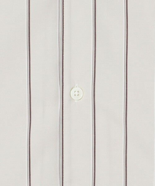 BEAUTY&YOUTH UNITED ARROWS（ビューティーアンドユースユナイテッドアローズ）の「ニュアンス ストライプ レギュラーカラー グランデシャツ（シャツ/ブラウス・メンズ・ベージュ/ダークブラウン・S/M/L/XL）」の15枚目の写真