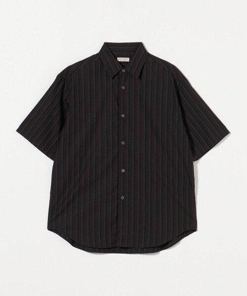 BEAUTY&YOUTH UNITED ARROWS（ビューティーアンドユースユナイテッドアローズ）の「ニュアンス ストライプ レギュラーカラー グランデシャツ（シャツ/ブラウス・メンズ・ベージュ/ダークブラウン・S/M/L/XL）」の16枚目の写真