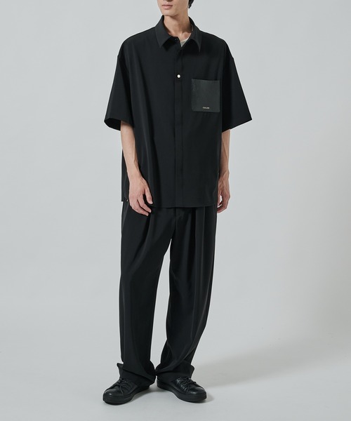 CULLNI 定番 ポリエステル ストレート スラックス クルニ　サイズ1 CULLNI 定番 ポリエステル ストレート スラックス クルニ サイズ