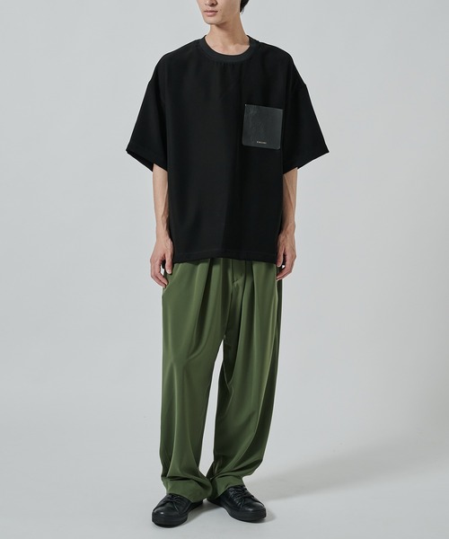 CULLNI（クルニ）の「【CULLNI】別注 Sugoku Suzushii Pants（スラックス・メンズ・ブラック/カーキ/ダークグレー・FREE）」の21枚目の写真