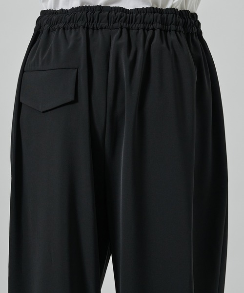 CULLNI（クルニ）の「【CULLNI】別注 Sugoku Suzushii Pants（スラックス・メンズ・ブラック/カーキ/ダークグレー・FREE）」の17枚目の写真