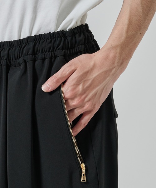 CULLNI（クルニ）の「【CULLNI】別注 Sugoku Suzushii Pants（スラックス・メンズ・ブラック/カーキ/ダークグレー・FREE）」の14枚目の写真