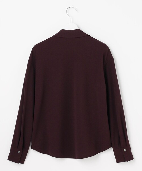 J.PRESS Ladies(J.プレス レディス)の「ジョーゼットダンボール スキッパー カットソー(Tシャツ/カットソー・レディース・ライトグレー系/グレー系/パープル系・SMALL)」の13枚目の写真