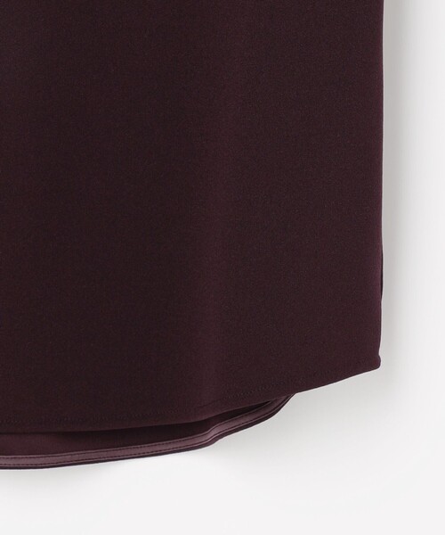 J.PRESS Ladies(J.プレス レディス)の「ジョーゼットダンボール スキッパー カットソー(Tシャツ/カットソー・レディース・ライトグレー系/グレー系/パープル系・SMALL)」の16枚目の写真