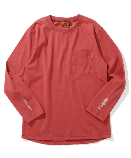 KRIFF MAYER Kid's Collection（クリフメイヤーキッズコレクション）の「【保温機能】ぬくテクロンT（ジンベイザメ）（Tシャツ/カットソー・キッズ・オフホワイト/レッド/グリーン/ネイビー・120/130/140/150/160/170）」の14枚目の写真
