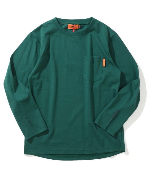 KRIFF MAYER Kid's Collection（クリフメイヤーキッズコレクション）の「【保温機能】ぬくテクロンT（ジンベイザメ）（Tシャツ/カットソー・キッズ・オフホワイト/レッド/グリーン/ネイビー・120/130/140/150/160/170）」の16枚目の写真