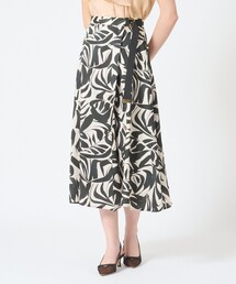 ANAYI（アナイ）の「【セットアップ対応商品】アートリーフサテンラップ スカート（スカート）」