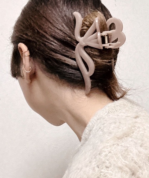 専用♡カナダ バレリーナおりぼんクリッププレゼント♡アーティスト別注品 セール】モチーフヘアクリップ（バレッタ/ヘアクリップ