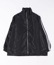 WARAIJOGO（ワライジョウゴ）の「【WARAIJOGO】サイドラインルーズシルエットトラックジャケット(NEZ)（ブルゾン）」