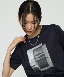 スーピマコットンポンチ フォトTシャツ