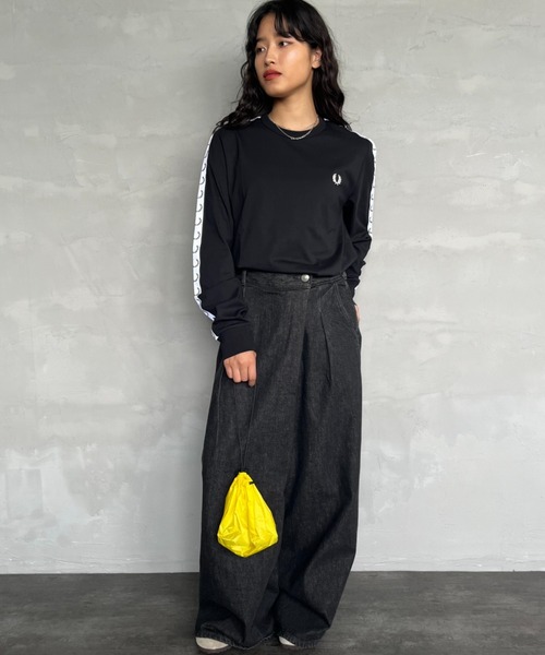 WEB限定】[FRED PERRY/フレッドペリー] トラックテープデザイン ワン