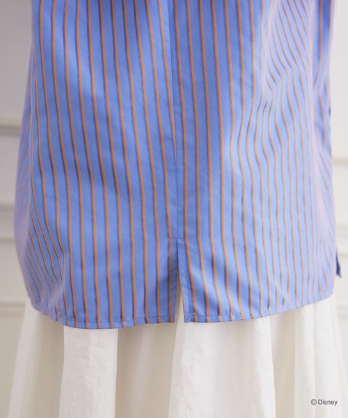 Disney(ディズニー)の「ズートピア/ジュディ/ストライプシャツ(シャツ/ブラウス・メンズ・ブルー・FREE)」の16枚目の写真