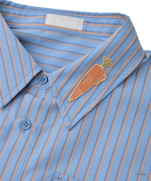 Disney(ディズニー)の「ズートピア/ジュディ/ストライプシャツ(シャツ/ブラウス・メンズ・ブルー・FREE)」の20枚目の写真