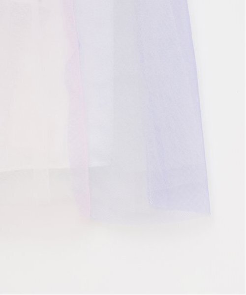 baby cheer（ベイビーチアー）の「アイス衿チュールチュニック（チュニック・キッズ・ピンク/ラベンダー・120cm/110cm/100cm/90cm/80ｃｍ）」の7枚目の写真