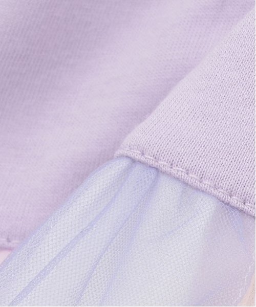 baby cheer（ベイビーチアー）の「アイス衿チュールチュニック（チュニック・キッズ・ピンク/ラベンダー・120cm/110cm/100cm/90cm/80ｃｍ）」の9枚目の写真