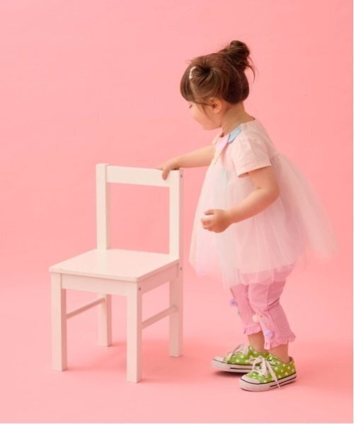 baby cheer（ベイビーチアー）の「アイス衿チュールチュニック（チュニック・キッズ・ピンク/ラベンダー・120cm/110cm/100cm/90cm/80ｃｍ）」の15枚目の写真