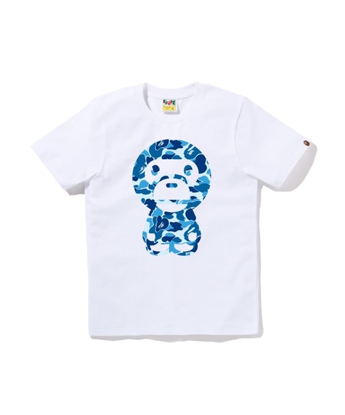 トップス A BATHING APE ABC CAMO BIG BABY MILO TEE ABC CAMO BIG BABY MILO TEE（Tシャツ/カットソー）｜A BATHING