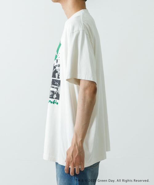 GOOD ROCK SPEED（グッドロックスピード）の「GOOD ROCK SPEED　GREEN DAY SHORT-SLEEVE T-SHIRTS（Tシャツ/カットソー・メンズ・オフホワイト・LARGE/MEDIUM）」の4枚目の写真