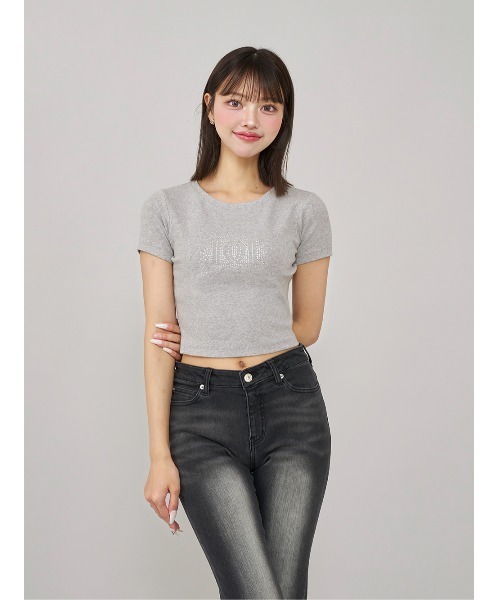 シャイニーDDロゴコンパクトTシャツ（Tシャツ/カットソー