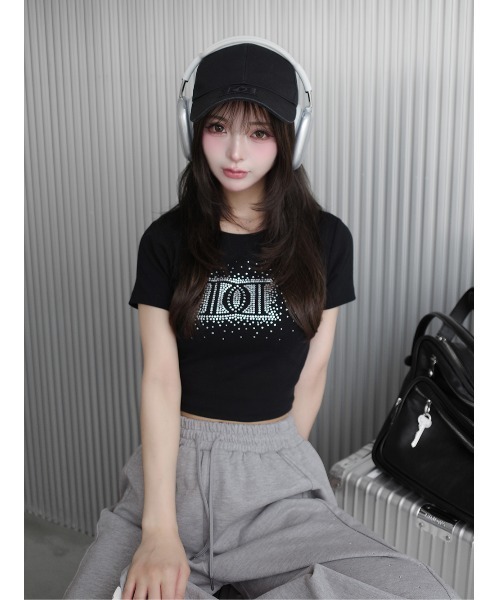 シャイニーDDロゴコンパクトTシャツ（Tシャツ/カットソー