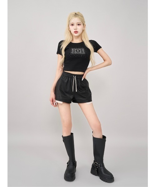 シャイニーDDロゴコンパクトTシャツ（Tシャツ/カットソー