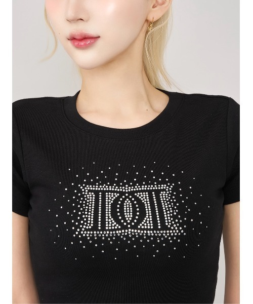 即購入OK ダーリッチ シャイニーDDロゴコンパクトTシャツ ブラック 予約商品】シャイニーDDロゴコンパクトTシャツ – Darich