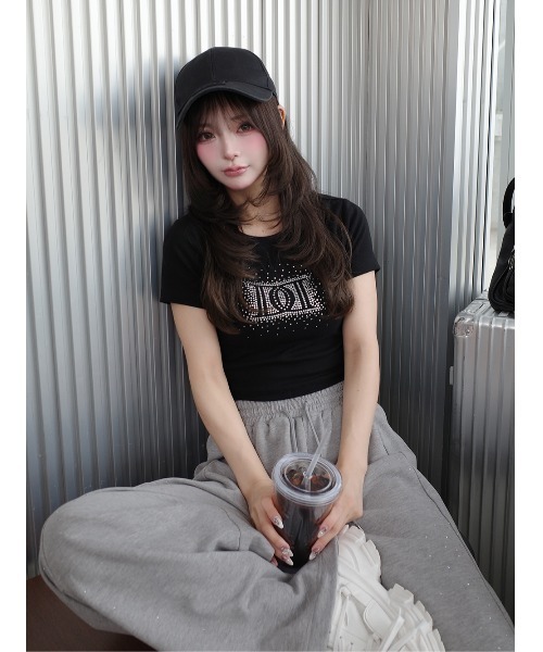 darich シャイニーDDロゴコンパクトTシャツ ダーリッチ ブラック 黒 予約商品】シャイニーDDロゴコンパクトTシャツ – Darich