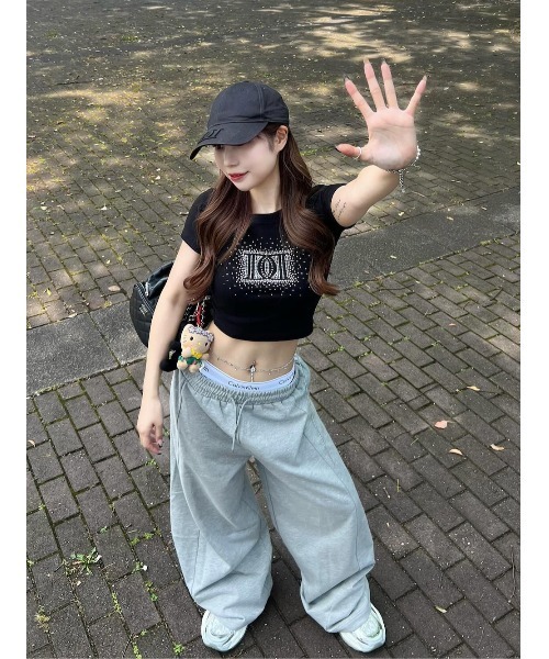 シャイニーDDロゴコンパクトTシャツ（Tシャツ/カットソー