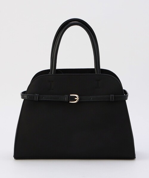 MICO COULIER（ミコクリエ）の「軽量ベルテッド2ＷAYトートバッグ（トートバッグ・レディース・ブラック/ダークブラウン・FREE）」の3枚目の写真