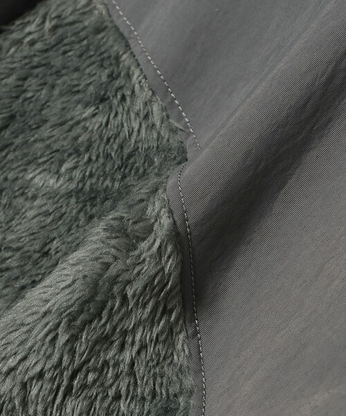 BEAMS BOY（ビームスボーイ）の「WILD THINGS / LEVEL3 SHAGGY JACKET（ブルゾン・レディース・ブラック/グレー・X-SMALL）」の9枚目の写真