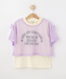 SHOO・LA・RUE（シューラルー）の「【130-150cm/2点セット】メッシュセットプルオーバー（その他トップス・キッズ）」