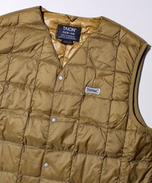 TAION | 【UNISEX/4サイズ/6色展開】FREDYMAC別注 TAION ベーシックインナーダウンベスト(ダウンベスト)