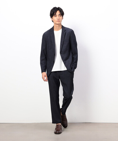COMME CA ISM(コムサイズム)の「「MADE IN JAPAN」 シルキーポンチ Tシャツ(Tシャツ/カットソー・メンズ・ホワイト/ベージュ/カーキ・M/L)」の5枚目の写真