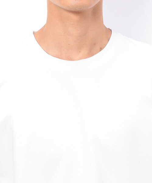 COMME CA ISM(コムサイズム)の「「MADE IN JAPAN」 シルキーポンチ Tシャツ(Tシャツ/カットソー・メンズ・ホワイト/ベージュ/カーキ・M/L)」の10枚目の写真