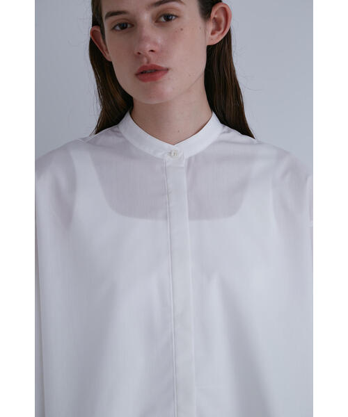 LE PHIL(ルフィル)の「◆ショートタイプライターブラウス(シャツ/ブラウス・レディース・ブルー/ホワイト/ブラウン/ブルー系その他2・F)」の12枚目の写真