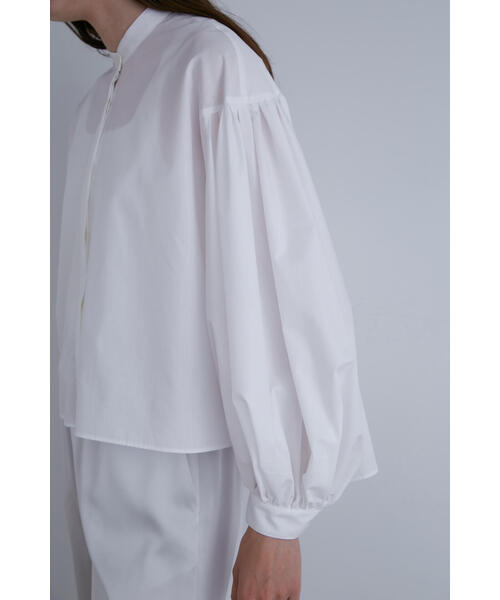 LE PHIL(ルフィル)の「◆ショートタイプライターブラウス(シャツ/ブラウス・レディース・ブルー/ホワイト/ブラウン/ブルー系その他2・F)」の13枚目の写真