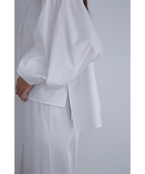 LE PHIL(ルフィル)の「◆ショートタイプライターブラウス(シャツ/ブラウス・レディース・ブルー/ホワイト/ブラウン/ブルー系その他2・F)」の14枚目の写真