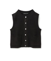 mizuiro ind ブークレクルーネックベスト