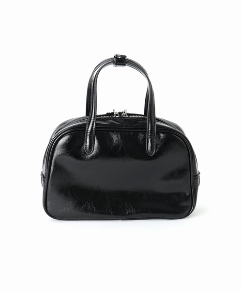 U by SPICK&SPAN（ユーバイスピックアンドスパン）の「tuo/テュオ MOS POCKET付き BOSTON（ボストンバッグ・レディース・ブラウン/ブラック・FREE）」の13枚目の写真