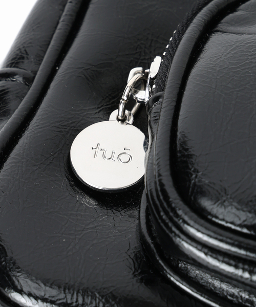 U by SPICK&SPAN（ユーバイスピックアンドスパン）の「tuo/テュオ MOS POCKET付き BOSTON（ボストンバッグ・レディース・ブラウン/ブラック・FREE）」の16枚目の写真