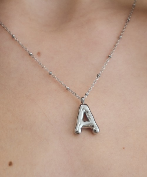 Birthday room（バースデイルーム）の「イニシャルネックレス/initial necklace（ネックレス・レディース・A/S/M/Y/K・FREE）」の7枚目の写真